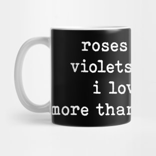 I Love Dogs Poem Mug